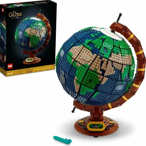 Конструктор lego Ideas 21332 Глобус, светящийся эффект