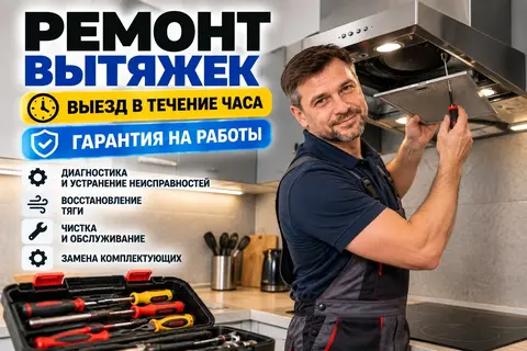 Ремонт вытяжек и мелкобытовой техники