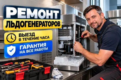 Ремонт льдогенераторов и морозилок