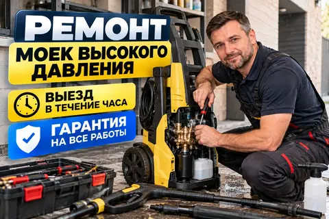 Ремонт мойки высокого давления