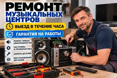 Ремонт музыкальных центров