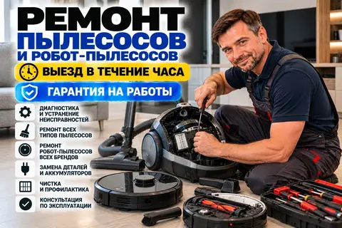 Ремонт робот-пылесосов