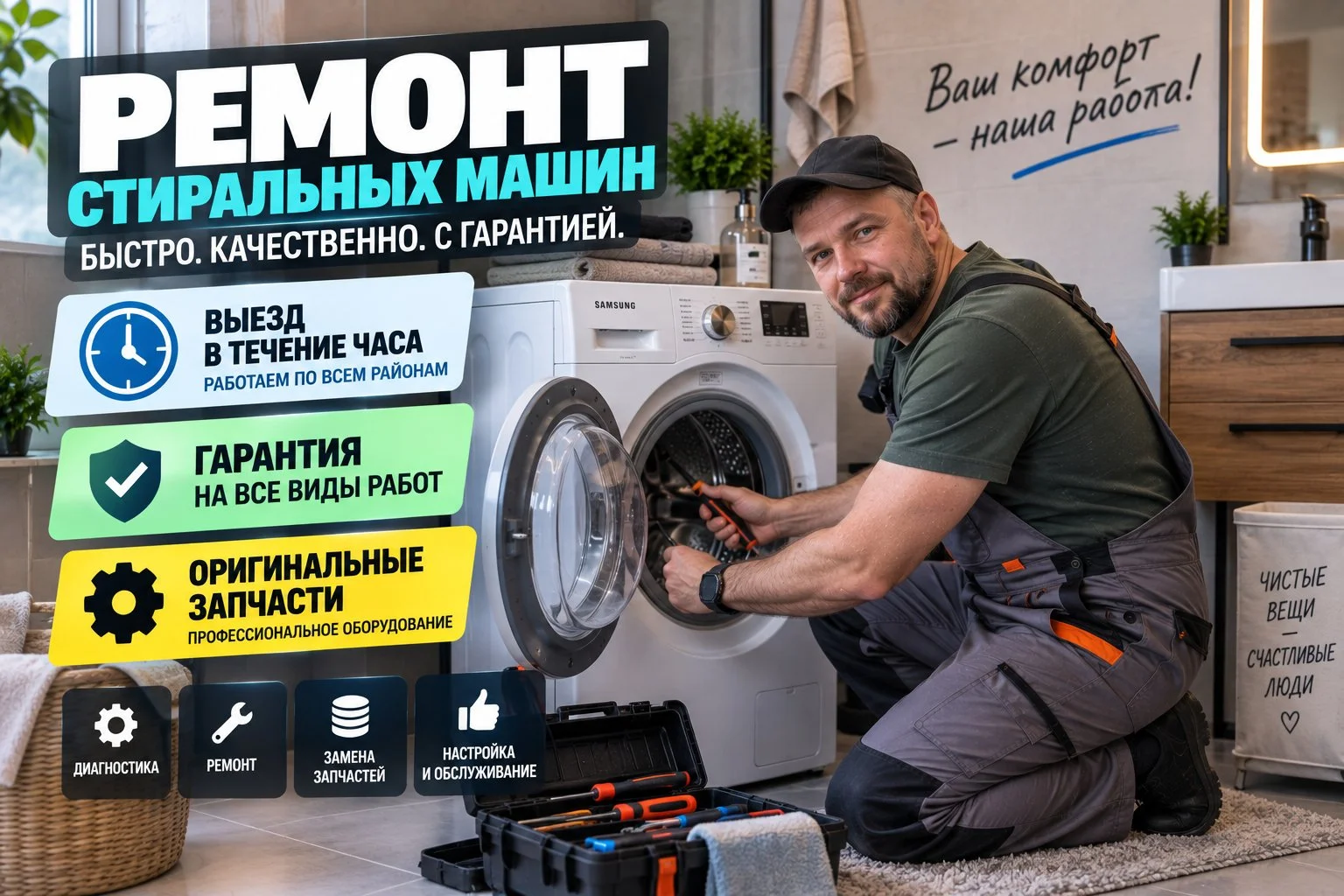 Ремонт стиральных машин - изображение 1