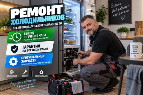 Ремонт холодильников