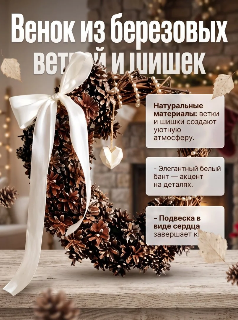 Венок из березовых веток - изображение 1