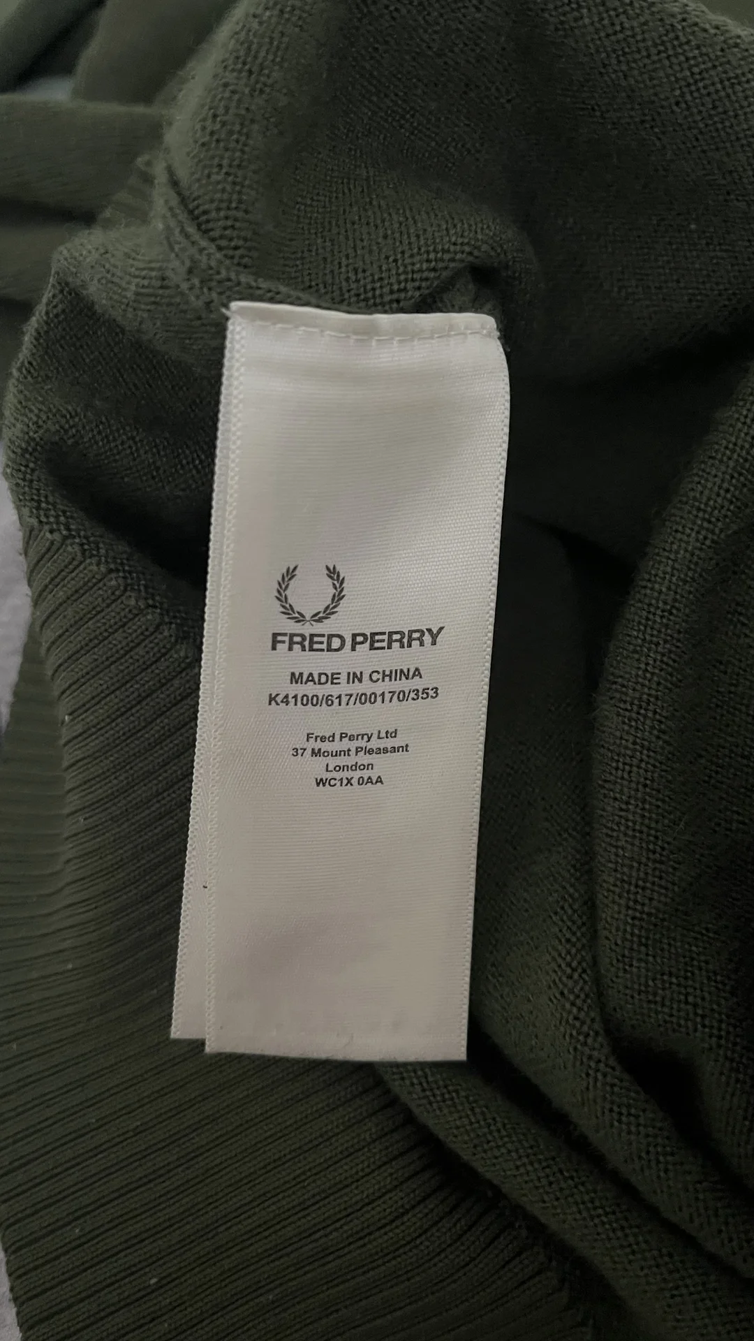 Свитер Fred Perry женский - миниатюра 4