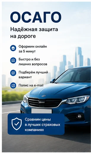 Страхование ОСАГО/КАСКО онлайн - миниатюра 2