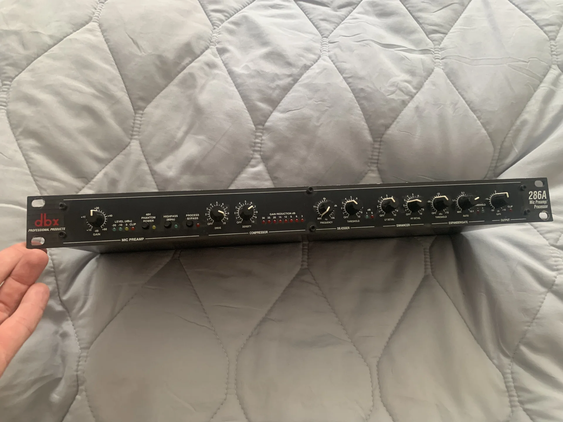DBX 286A mic preamp/processor - миниатюра 4