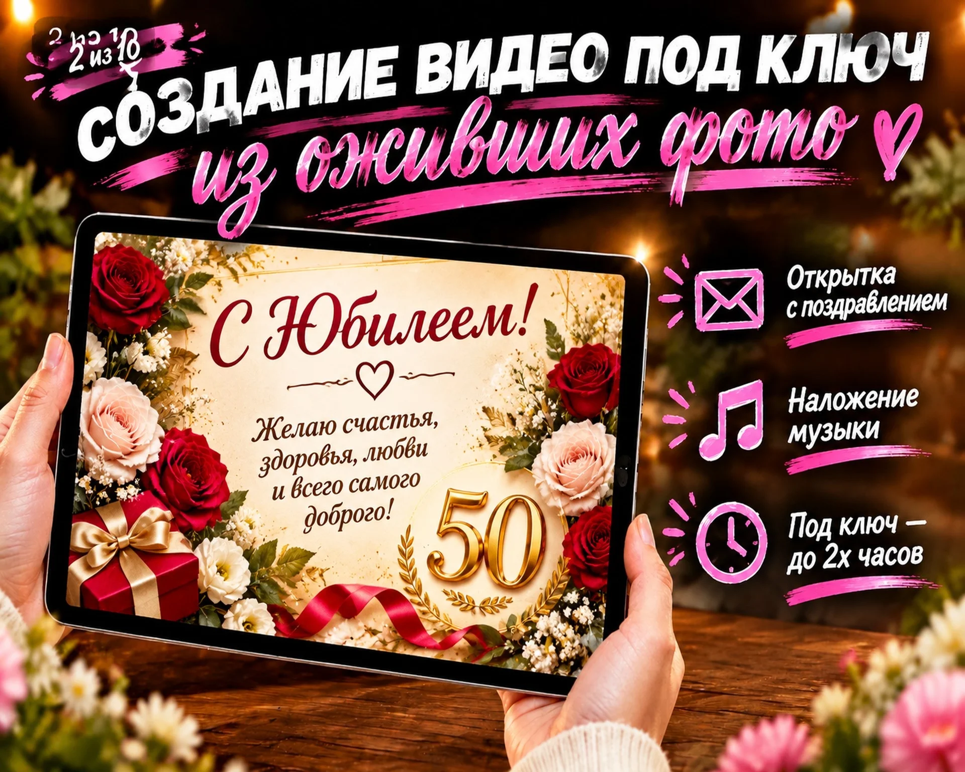 Восстановление и оживление фотографий - миниатюра 2