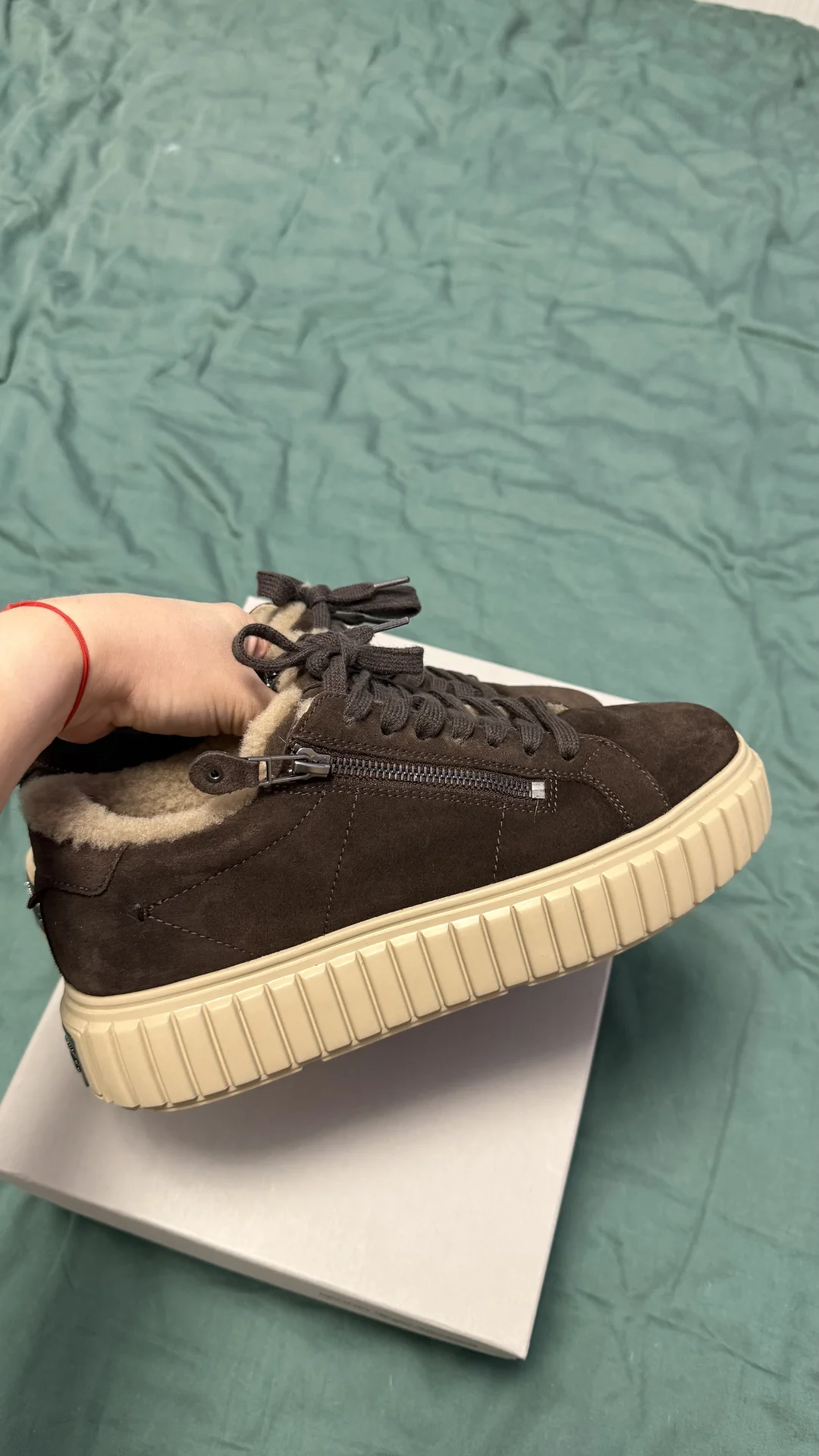 Зимние брендовые кеды I love italian shoes - миниатюра 7