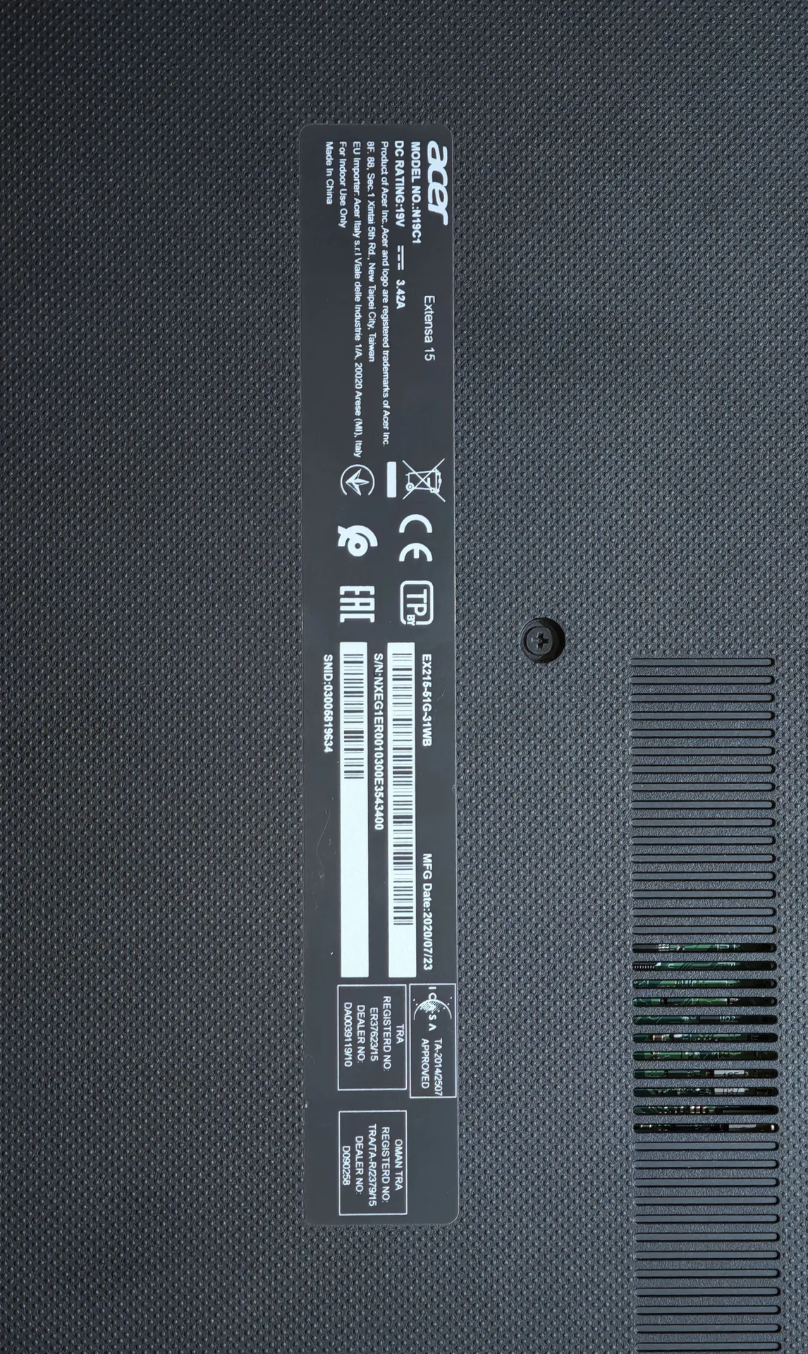 Ноутбук Acer Extensa 15 - миниатюра 24