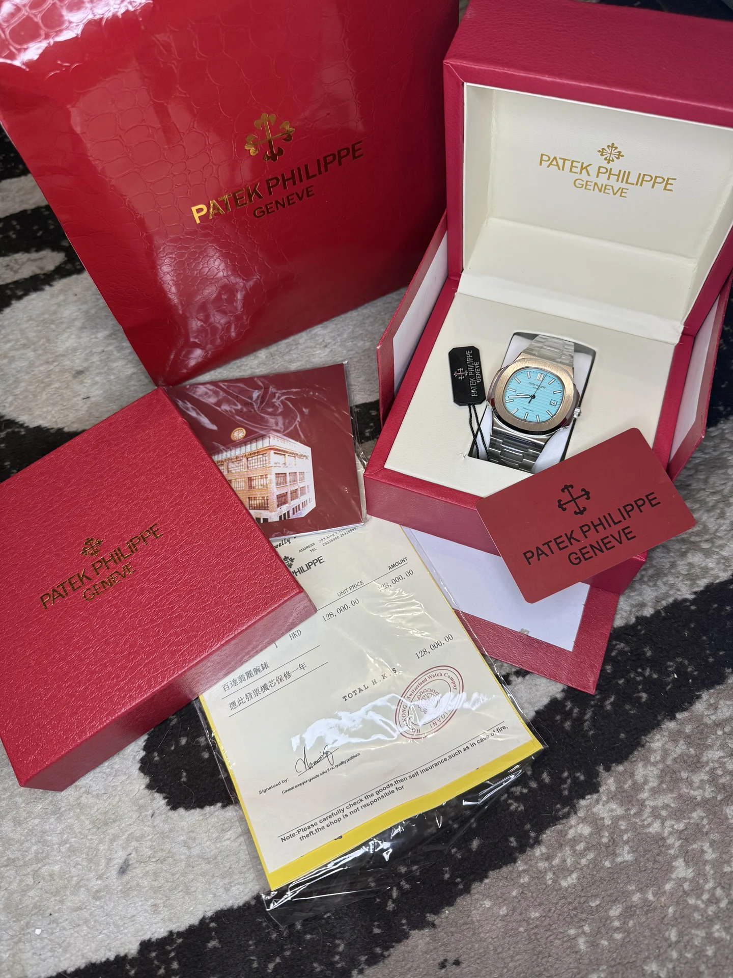 часы patek philippe nautilus tiffany - изображение 1