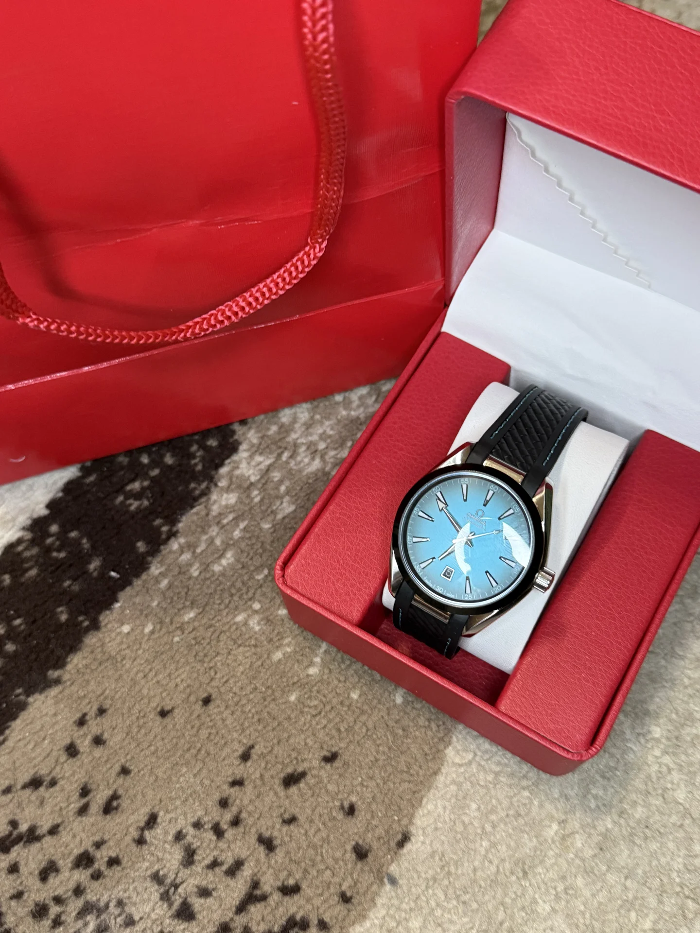 часы omega aquaterra - миниатюра 2