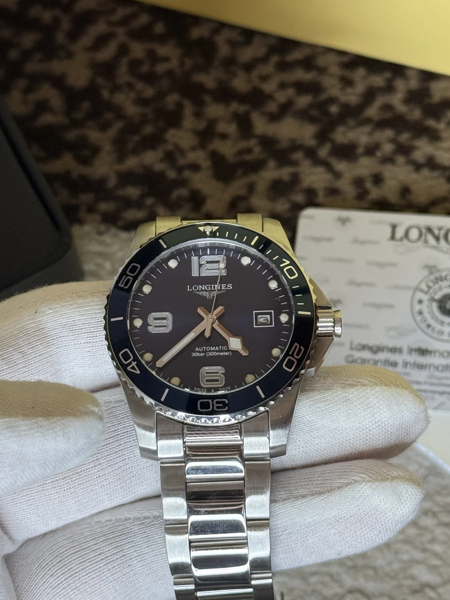 часы longines hydroconquest - миниатюра 2