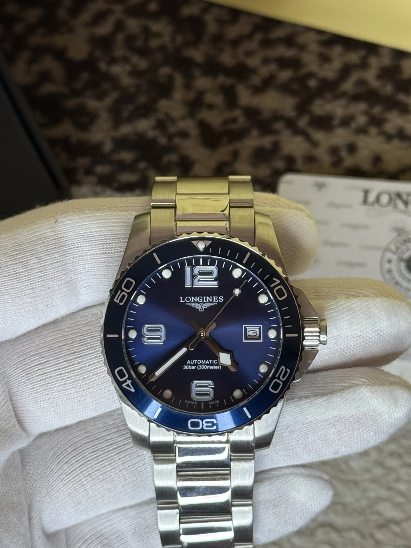 часы longines hydroconquest - миниатюра 3