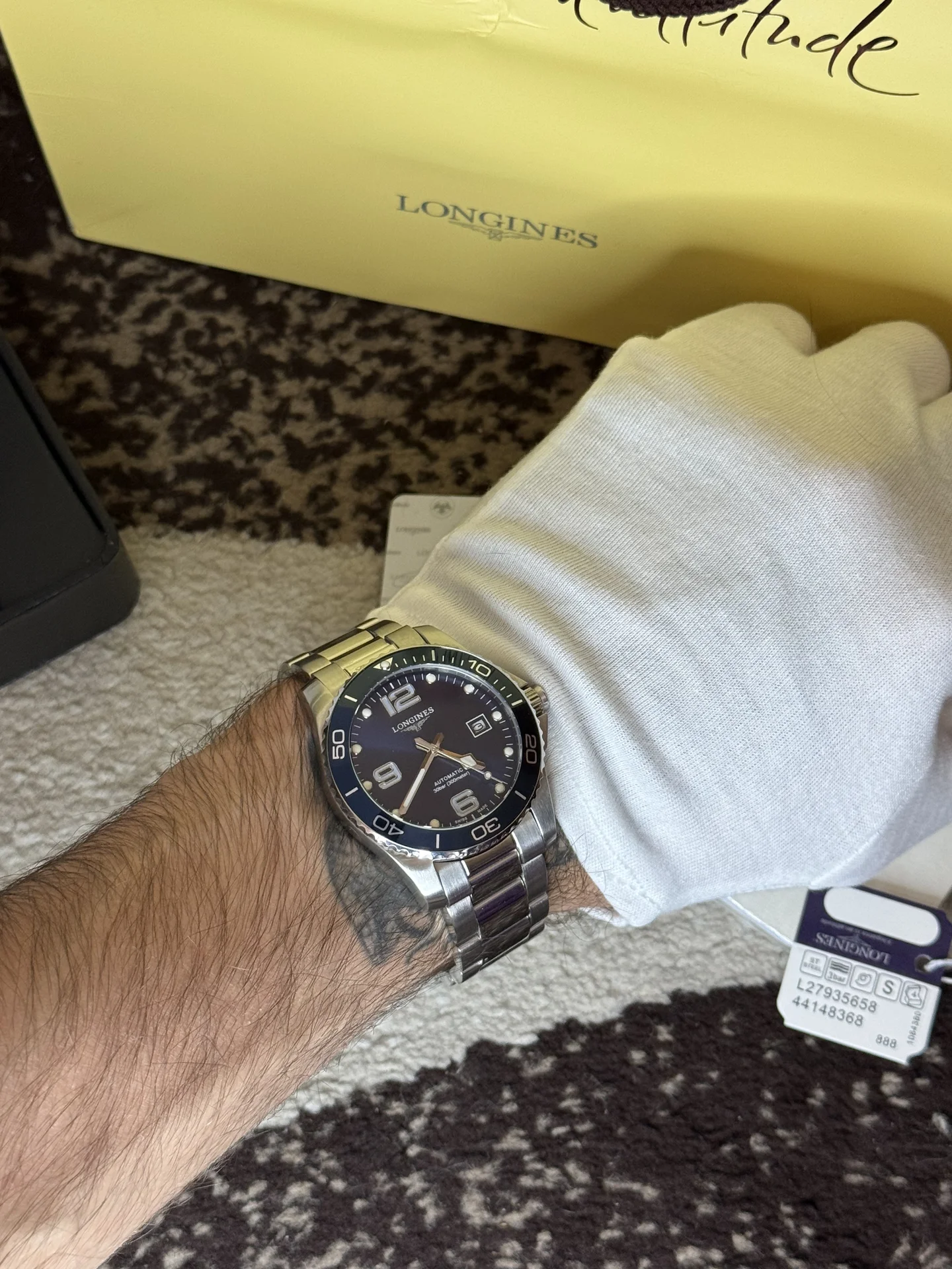 часы longines hydroconquest - миниатюра 6