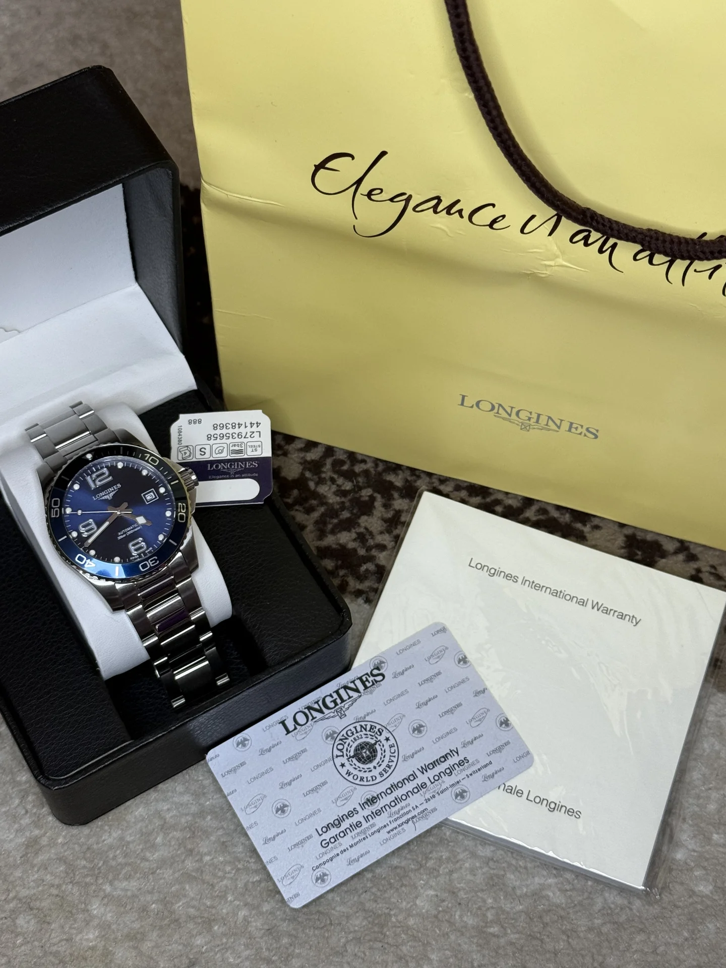 часы longines hydroconquest - миниатюра 7