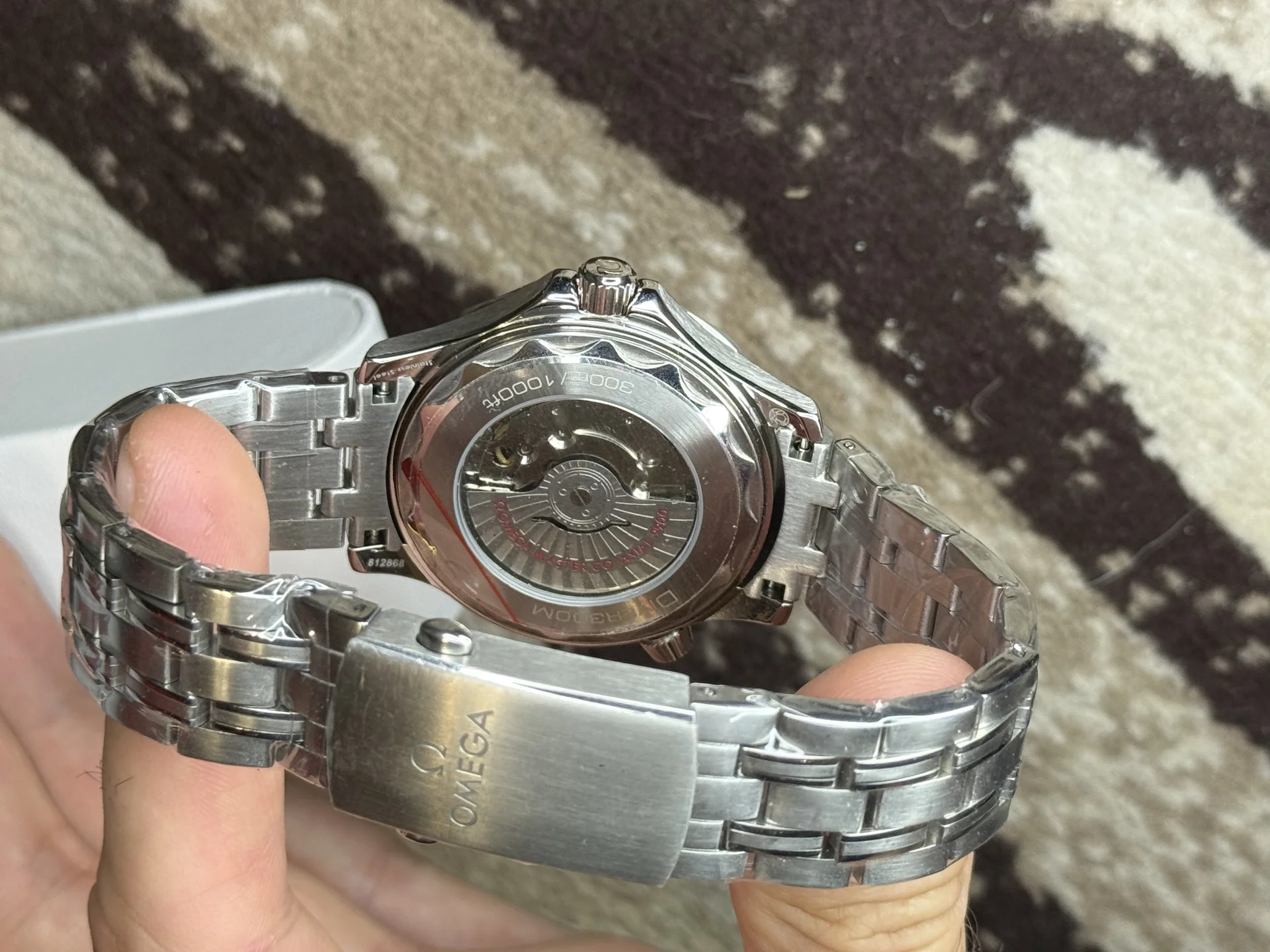 часы omega seamaster diver 300m - миниатюра 4
