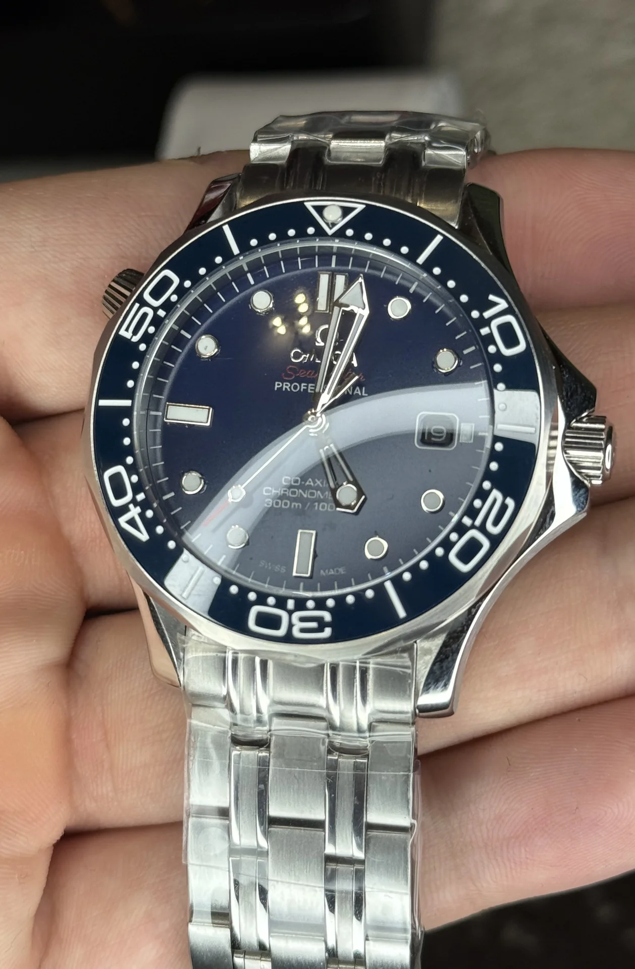 часы omega seamaster diver 300m - миниатюра 6