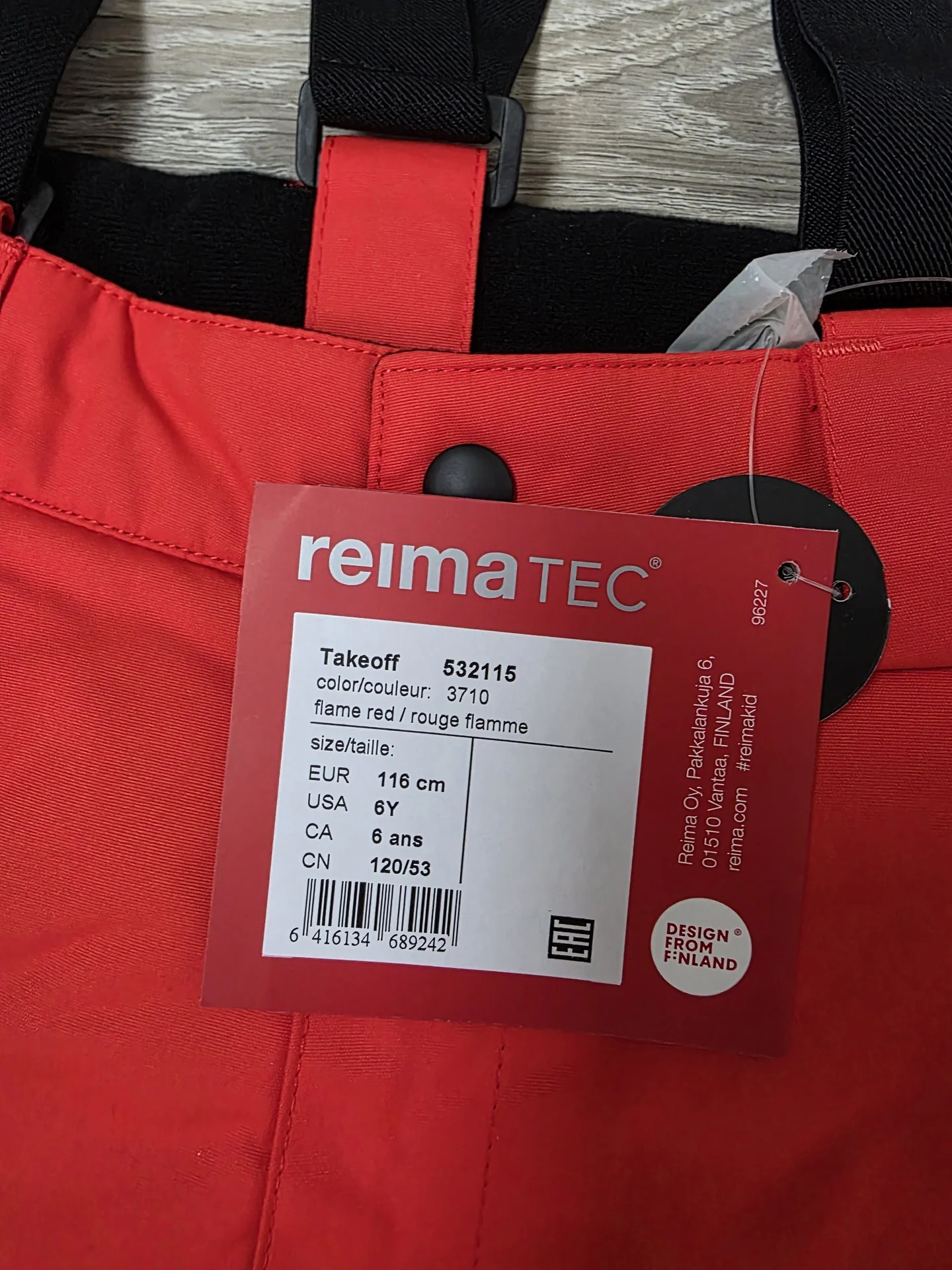 Зимние брюки Reima Take Off 116, 122 - миниатюра 9