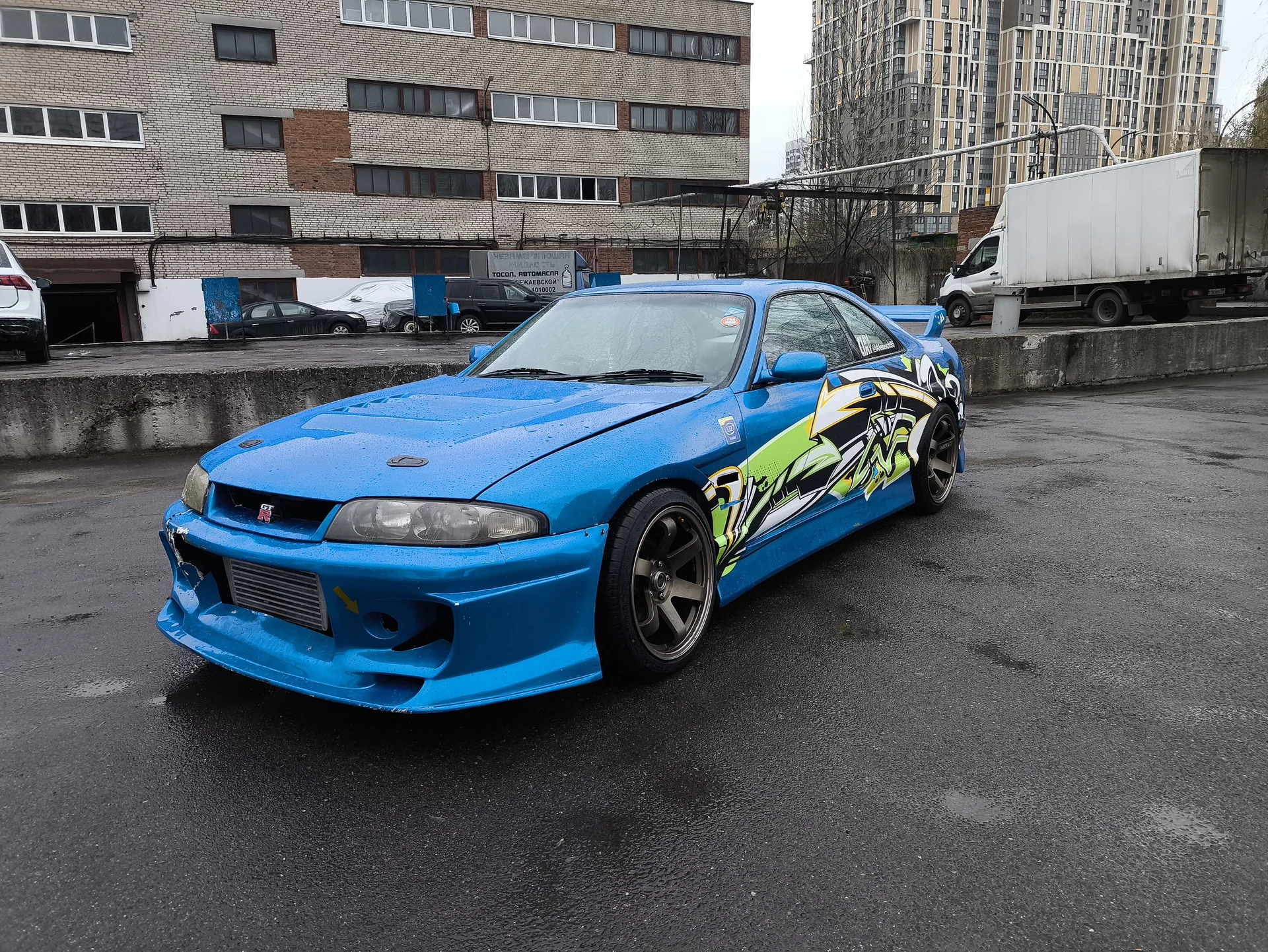 Nissan skyline r33 1jz gte - изображение 1