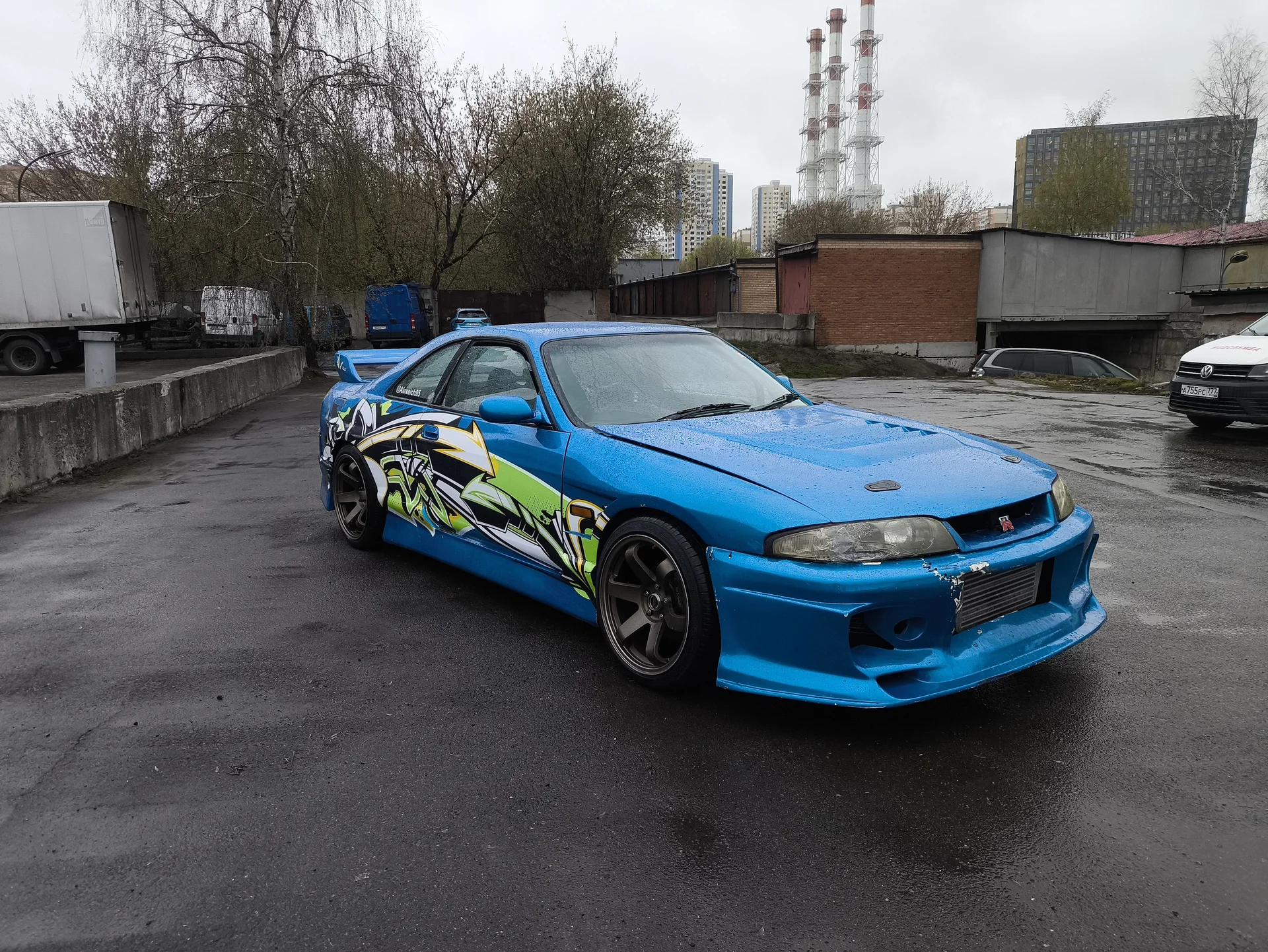 Nissan skyline r33 1jz gte - миниатюра 2