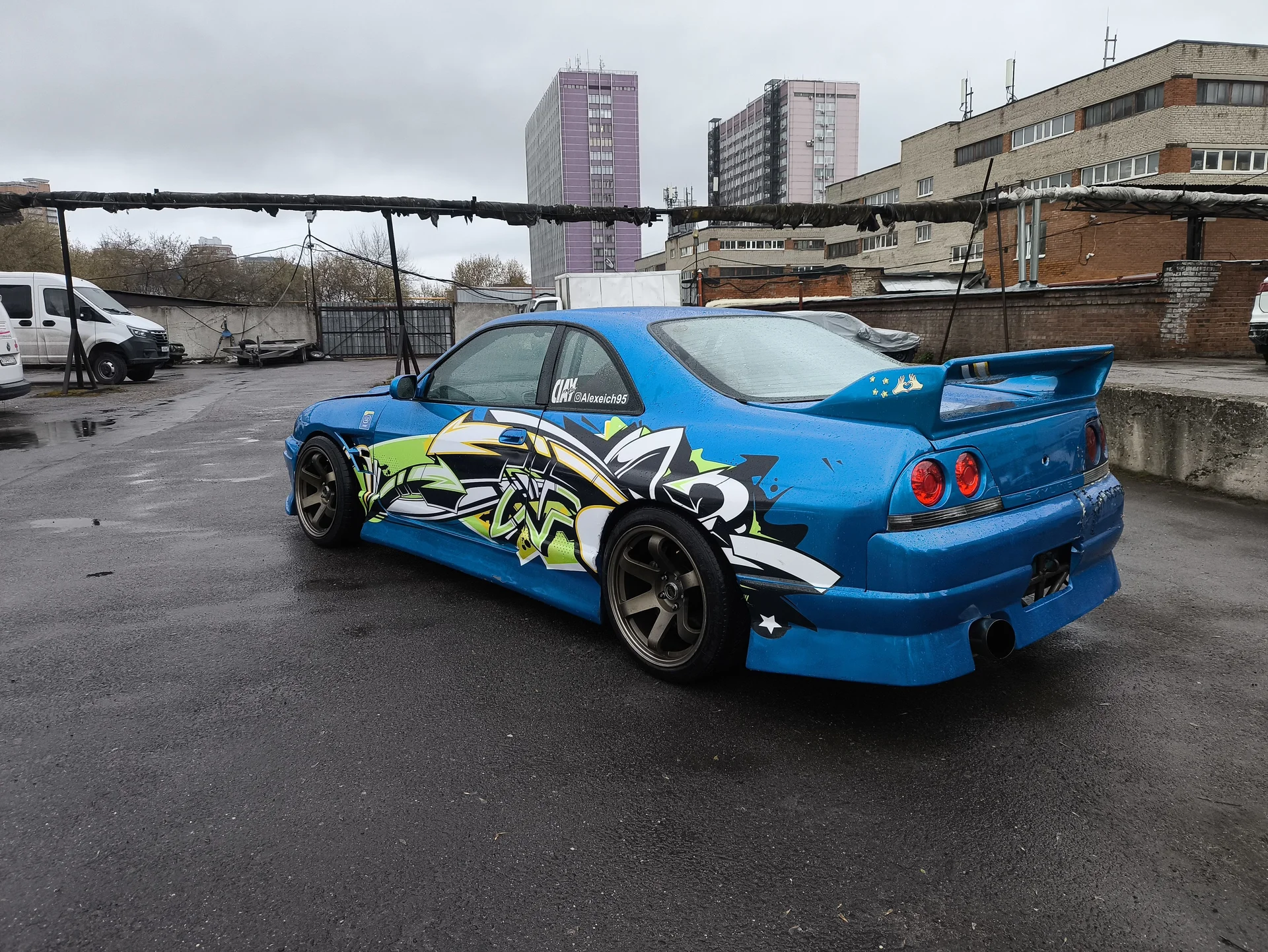 Nissan skyline r33 1jz gte - миниатюра 5