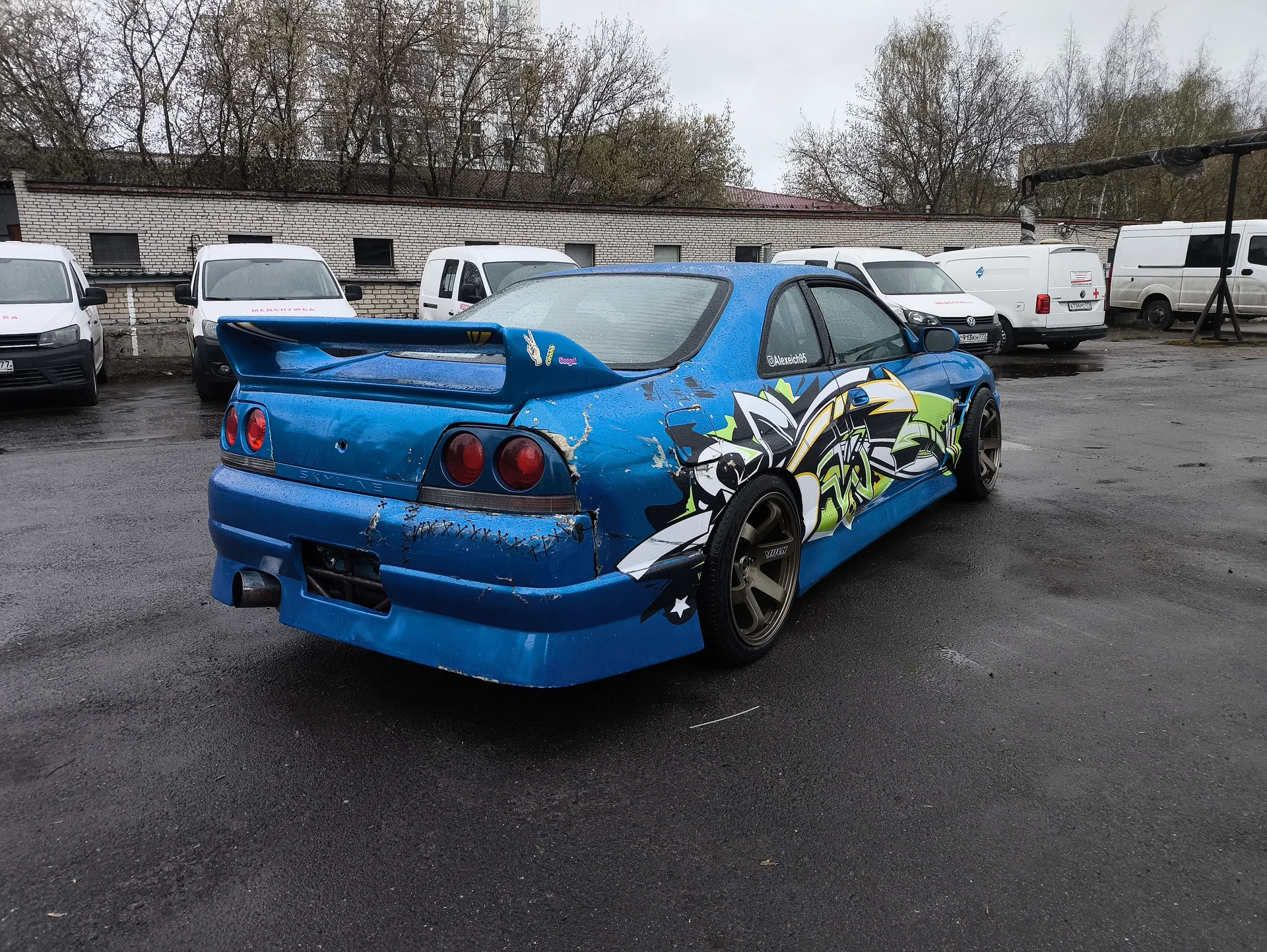 Nissan skyline r33 1jz gte - миниатюра 7