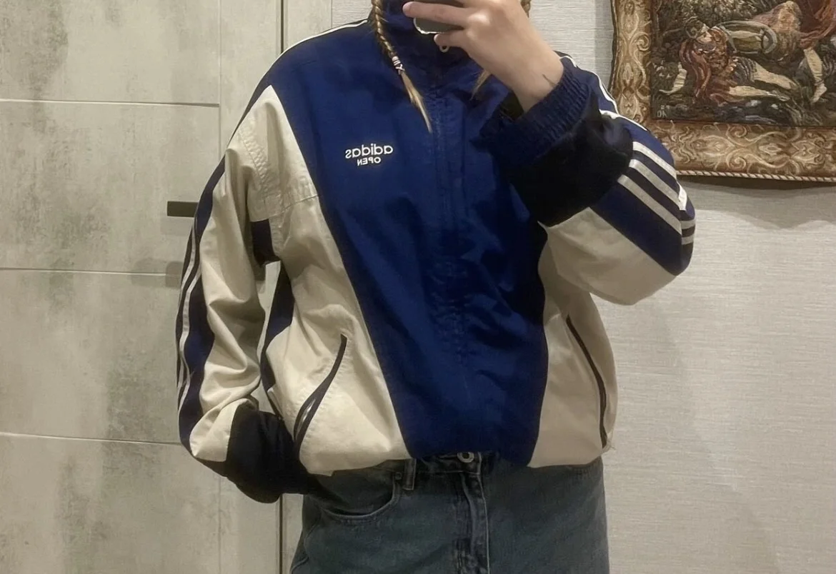 Олимпийка Adidas винтаж - миниатюра 2
