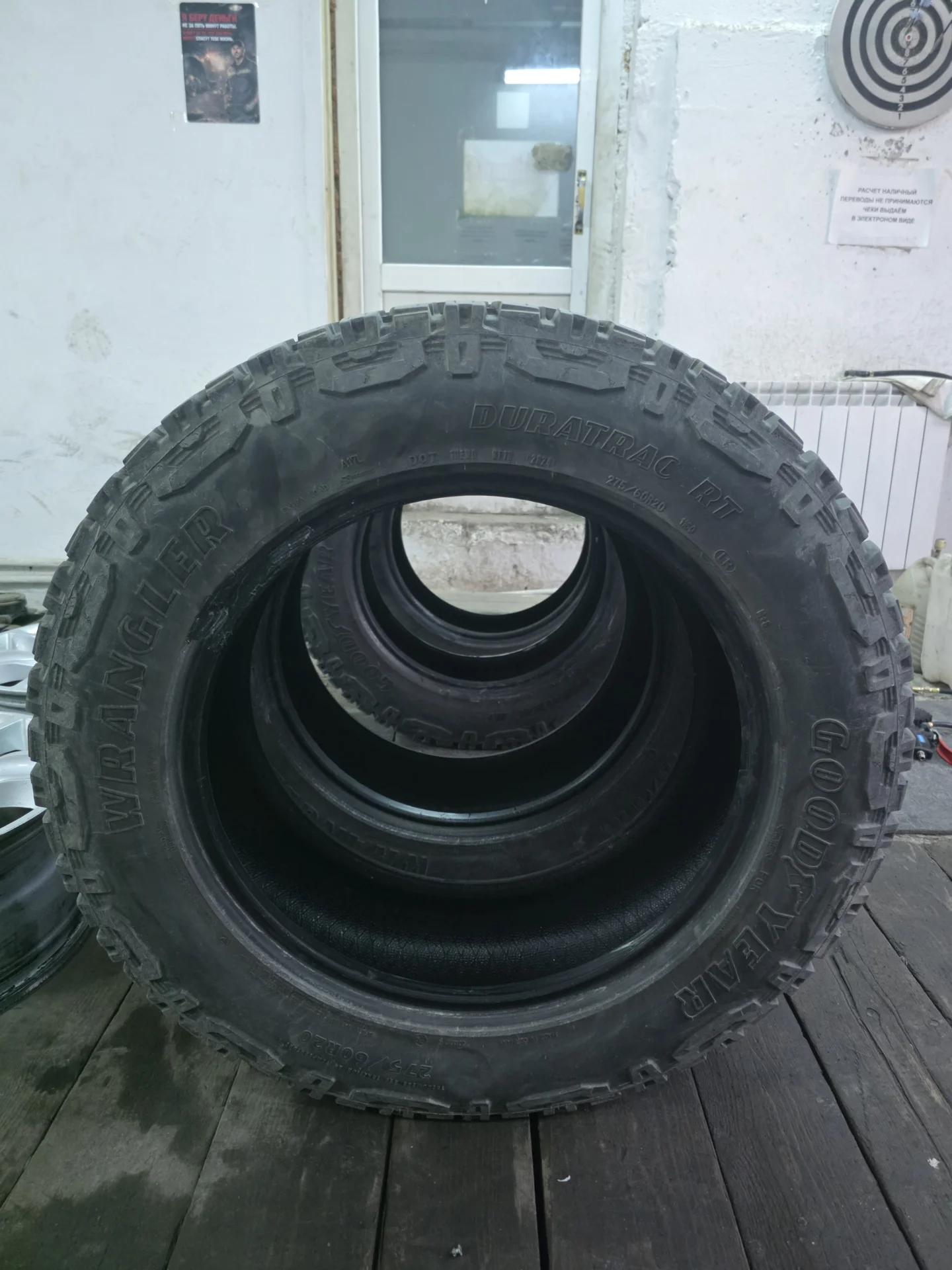 Колёса Goodyear Wrangler DuraTrac RT 275/60 R20 - миниатюра 6