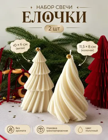 Новогодний нобор елочки