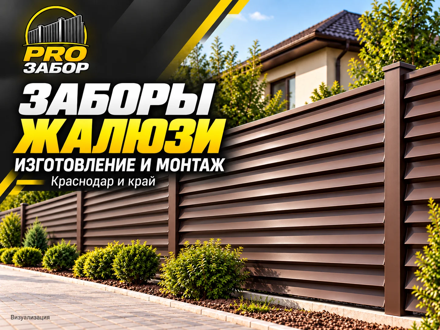 Забор под ключ. Краснодар - миниатюра 5