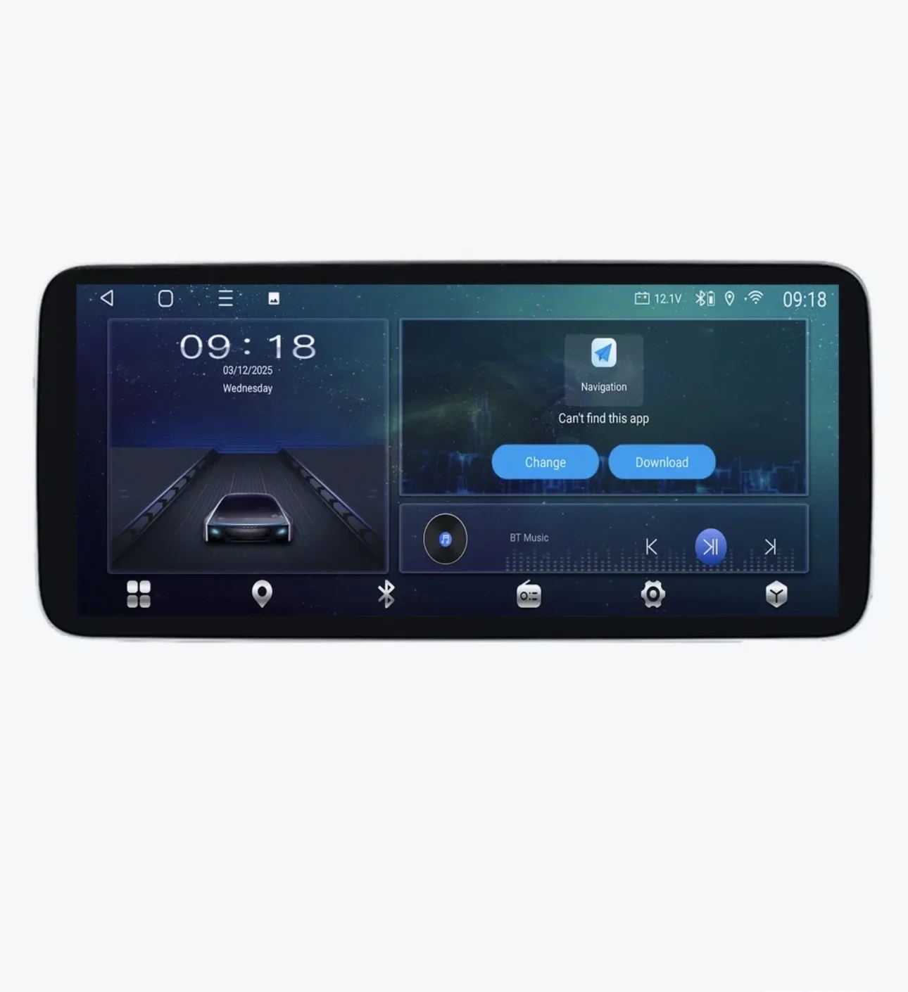 Автомагнитола TOYOOSONIC 12.3" для Hyundai ix35 (A - миниатюра 4