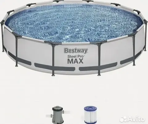 Бассейн Bestway каркасный, с фильтр-насосом