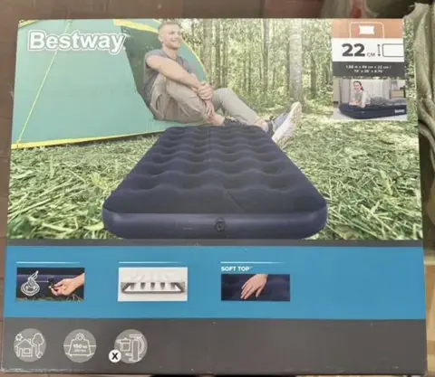 Надувной матрас синий Bestway, 9918822см