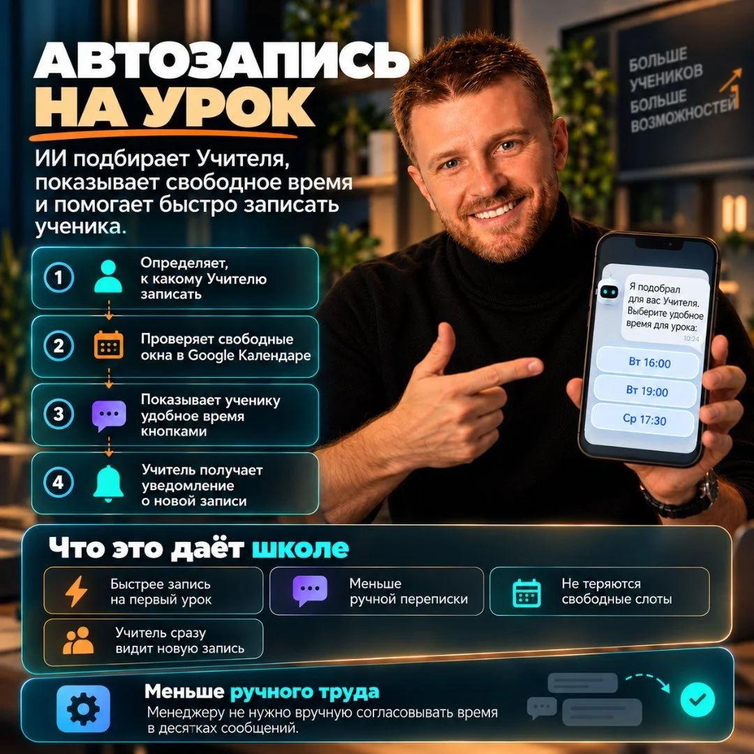 ИИ-автоматизация онлайн-школы - миниатюра 3