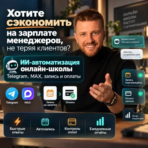 ИИ-автоматизация онлайн-школы