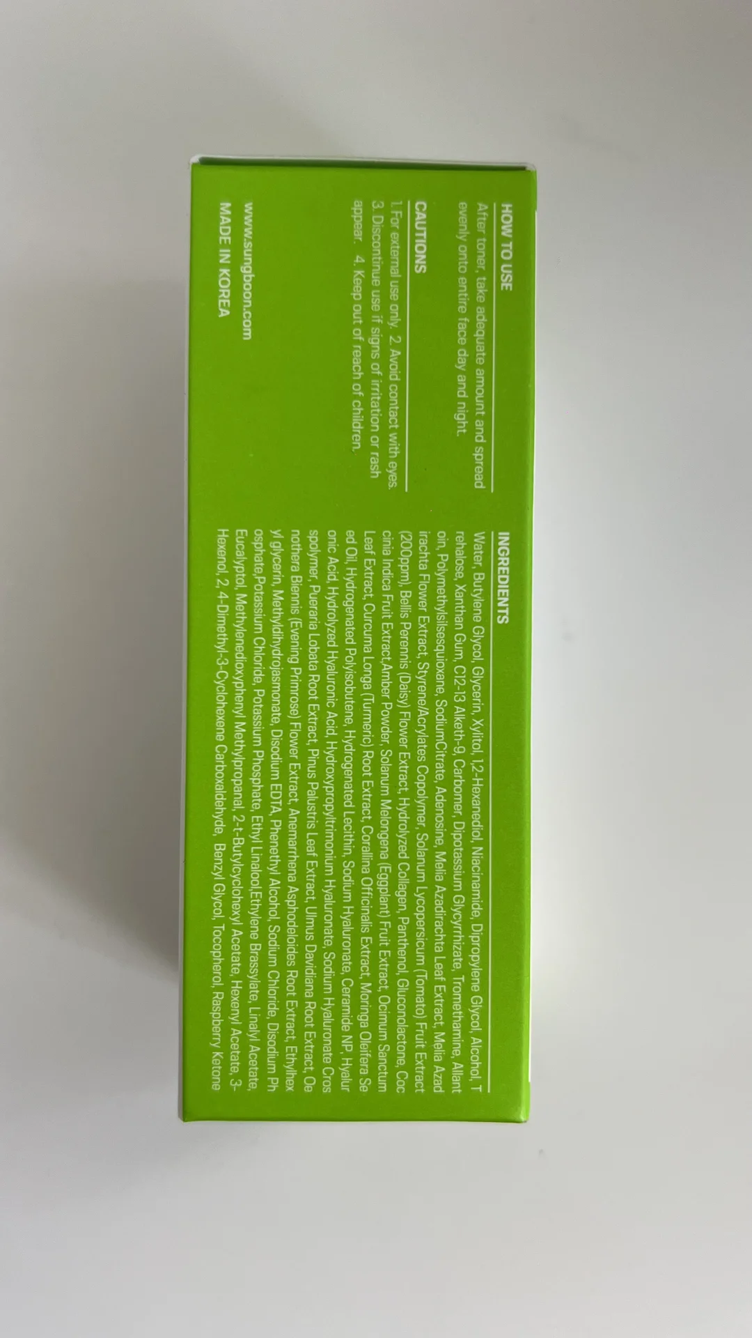 Сыворотка Green Tomato оригинал из Кореи - миниатюра 4