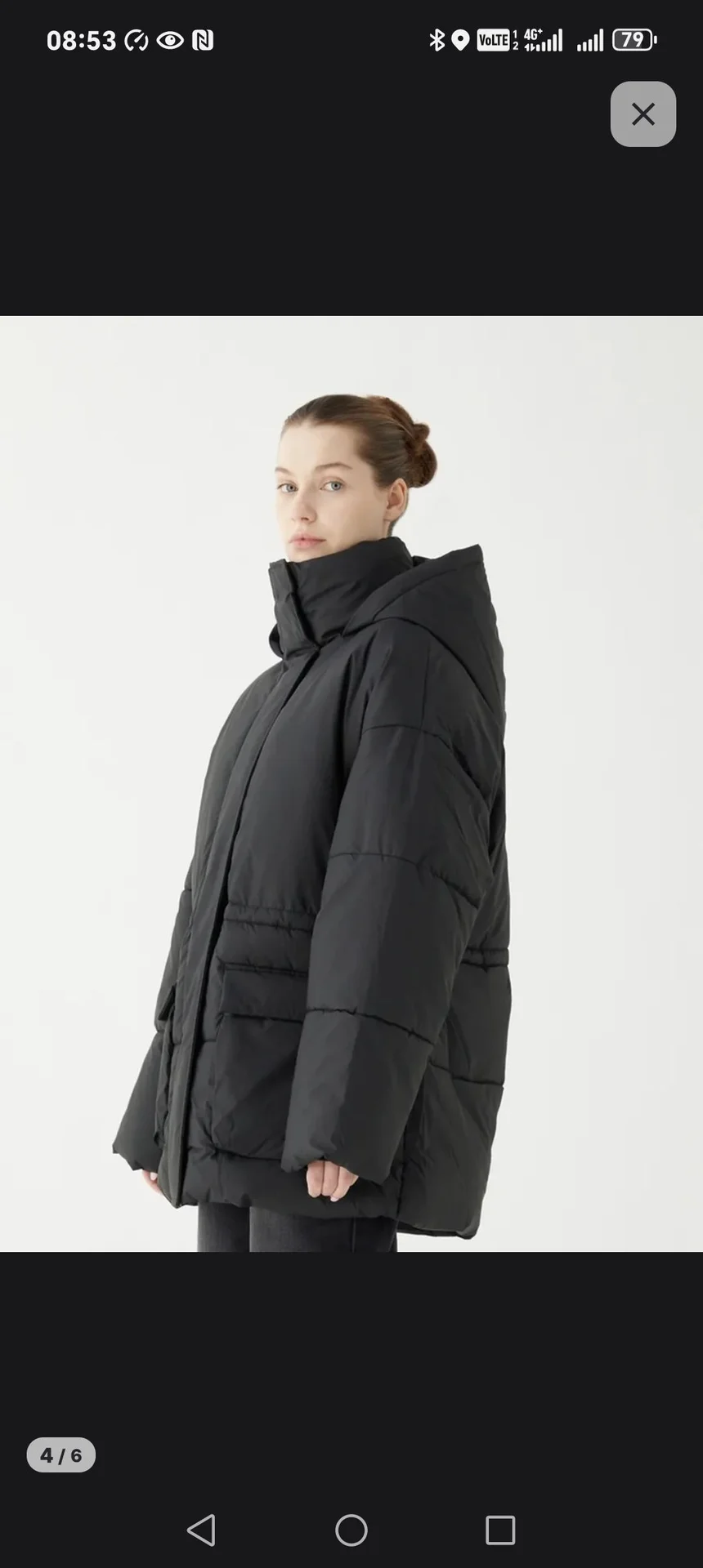 куртки Ecru XS-S Oversize - миниатюра 3
