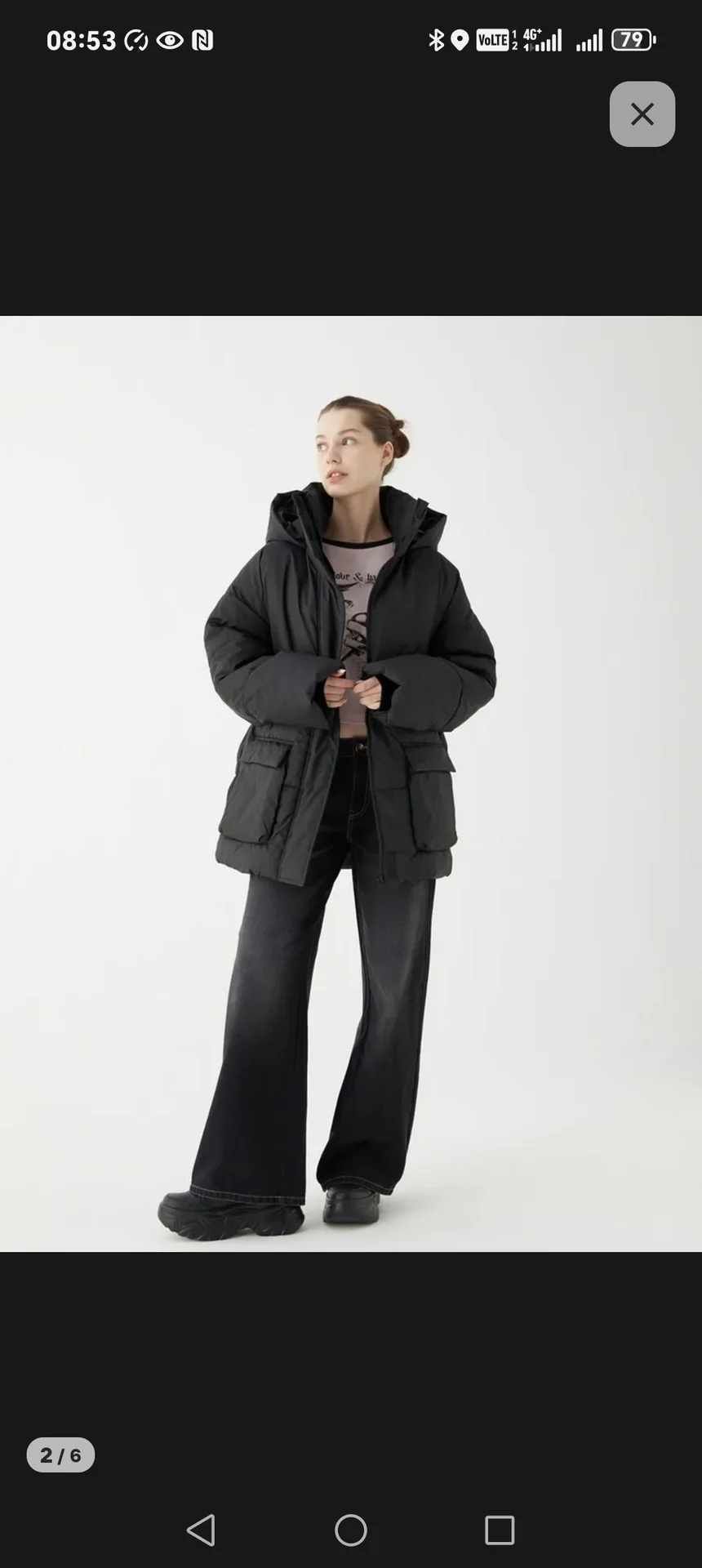 куртки Ecru XS-S Oversize - миниатюра 5