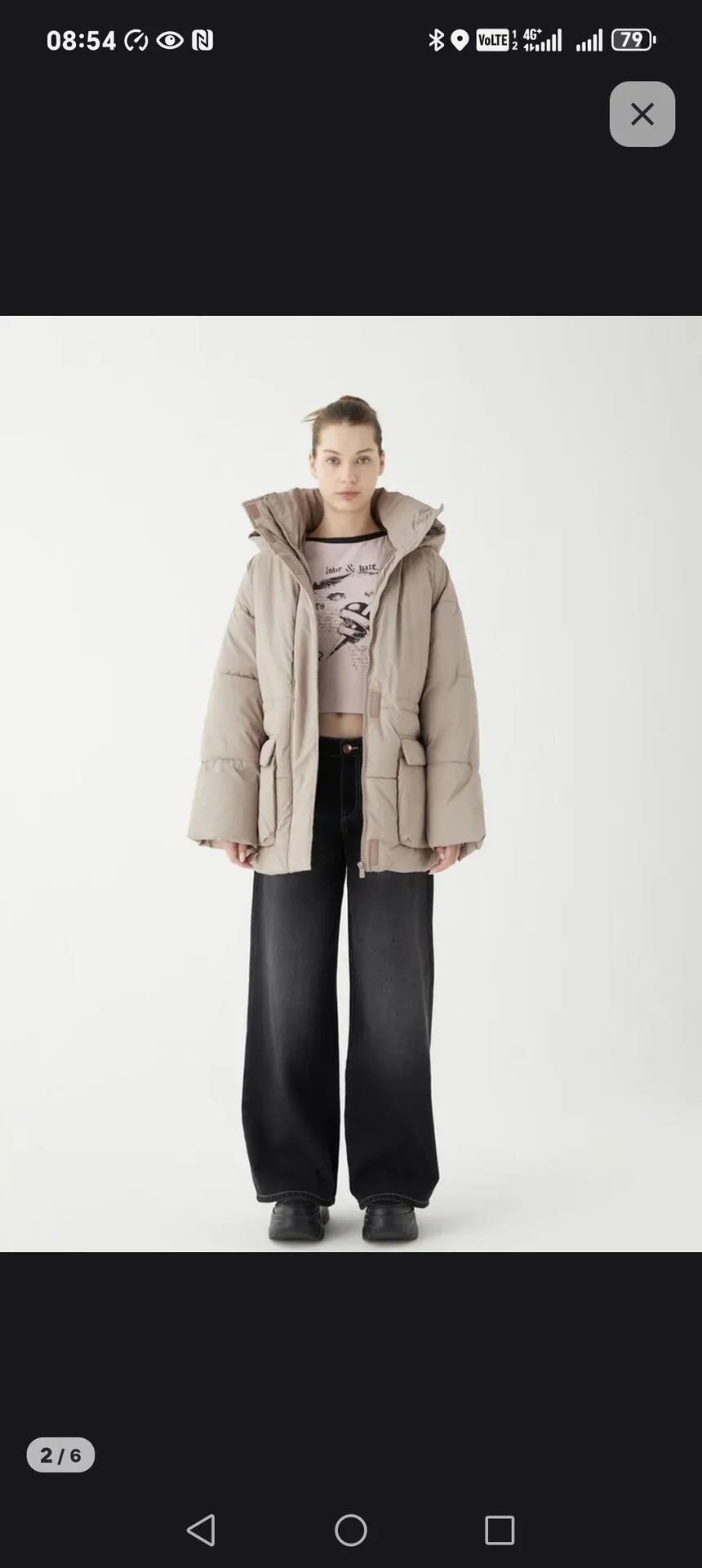 куртки Ecru XS-S Oversize - миниатюра 8