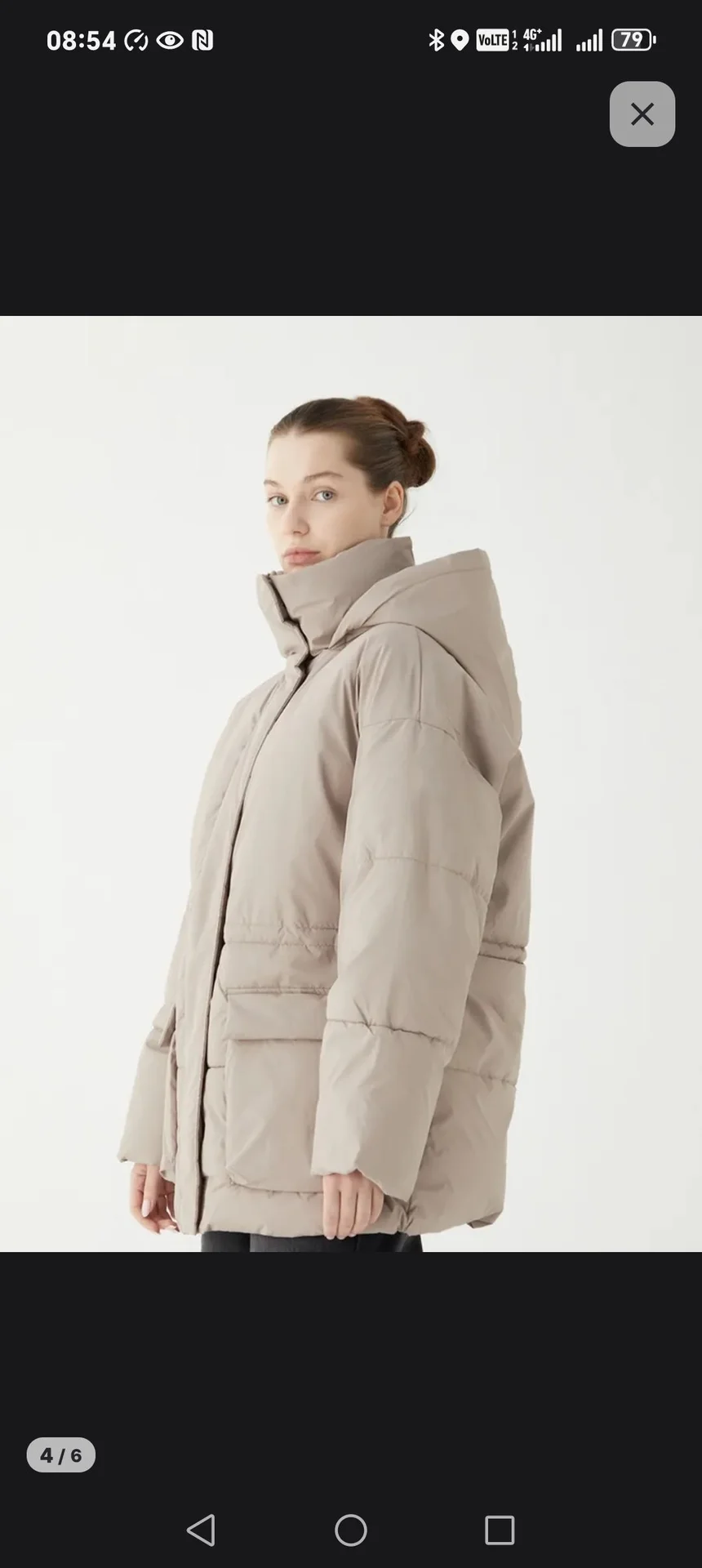 куртки Ecru XS-S Oversize - миниатюра 9