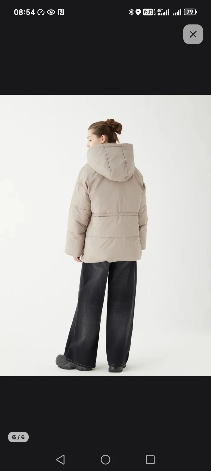 куртки Ecru XS-S Oversize - миниатюра 11