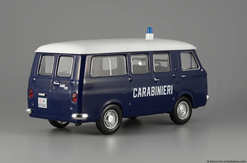 Полицейские машины мира №2 fiat 238 carabinieri - миниатюра 4