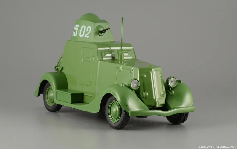 Автолегенды ссср №124 БА-20 - миниатюра 2