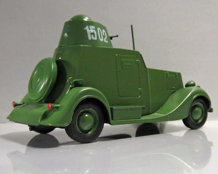 Автолегенды ссср №124 БА-20 - миниатюра 3