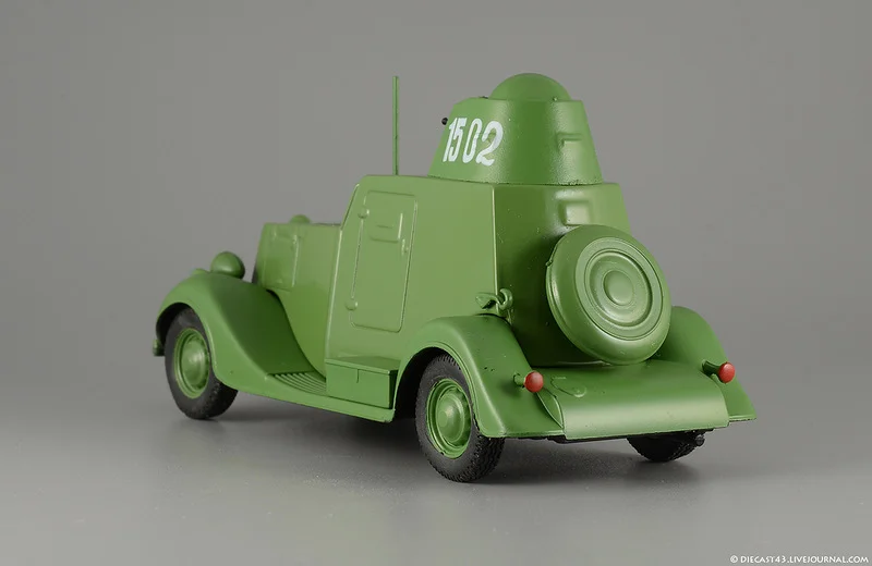 Автолегенды ссср №124 БА-20 - миниатюра 4