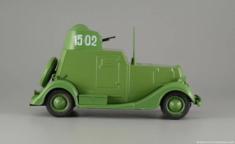 Автолегенды ссср №124 БА-20 - миниатюра 6
