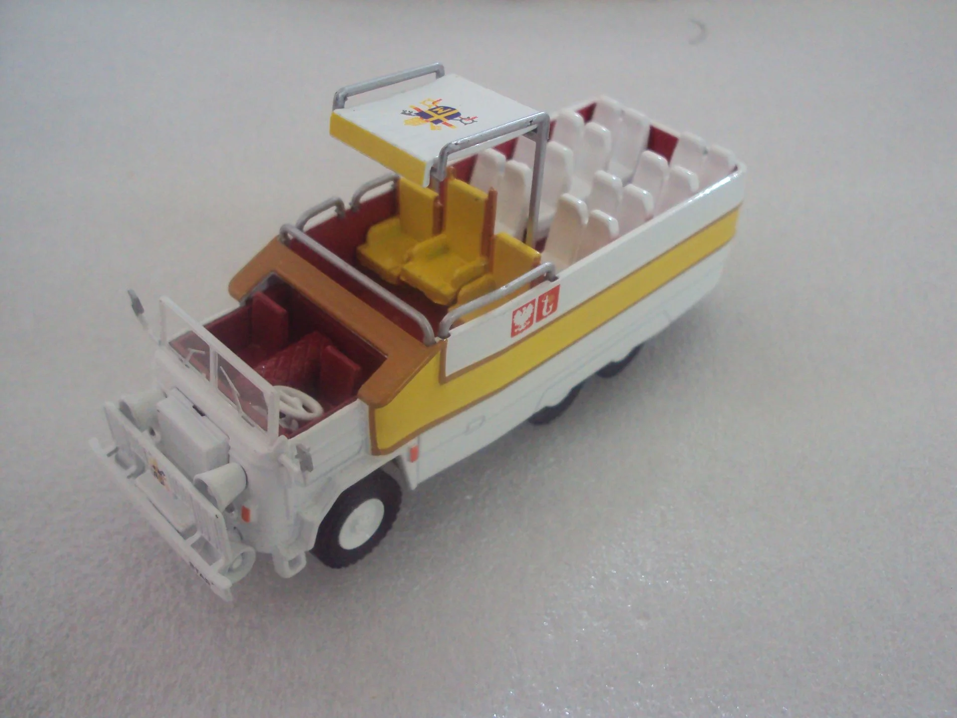 Автомобиль Star 660 Papamobile Папамобиль 1979 - миниатюра 3