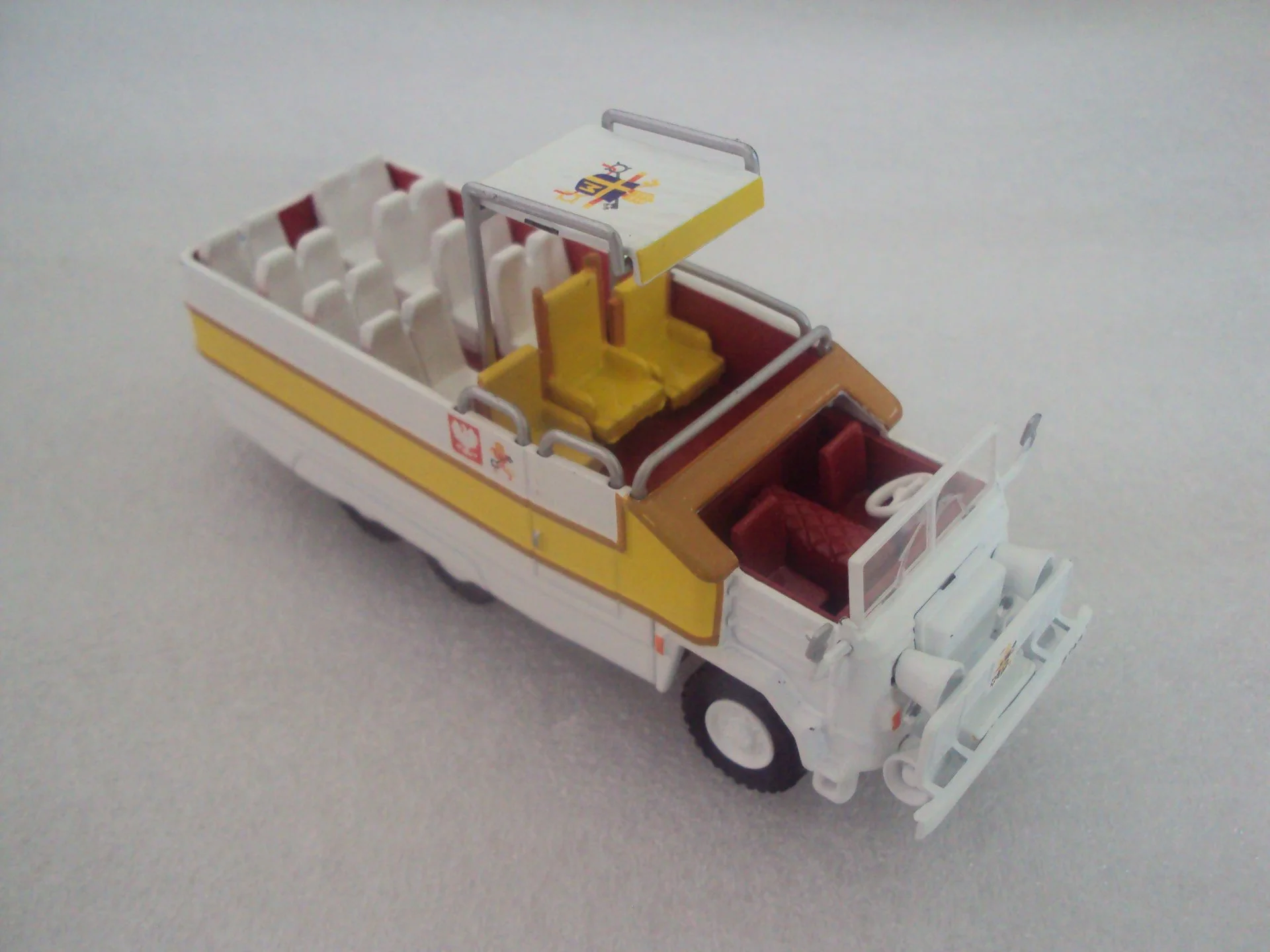 Автомобиль Star 660 Papamobile Папамобиль 1979 - миниатюра 4